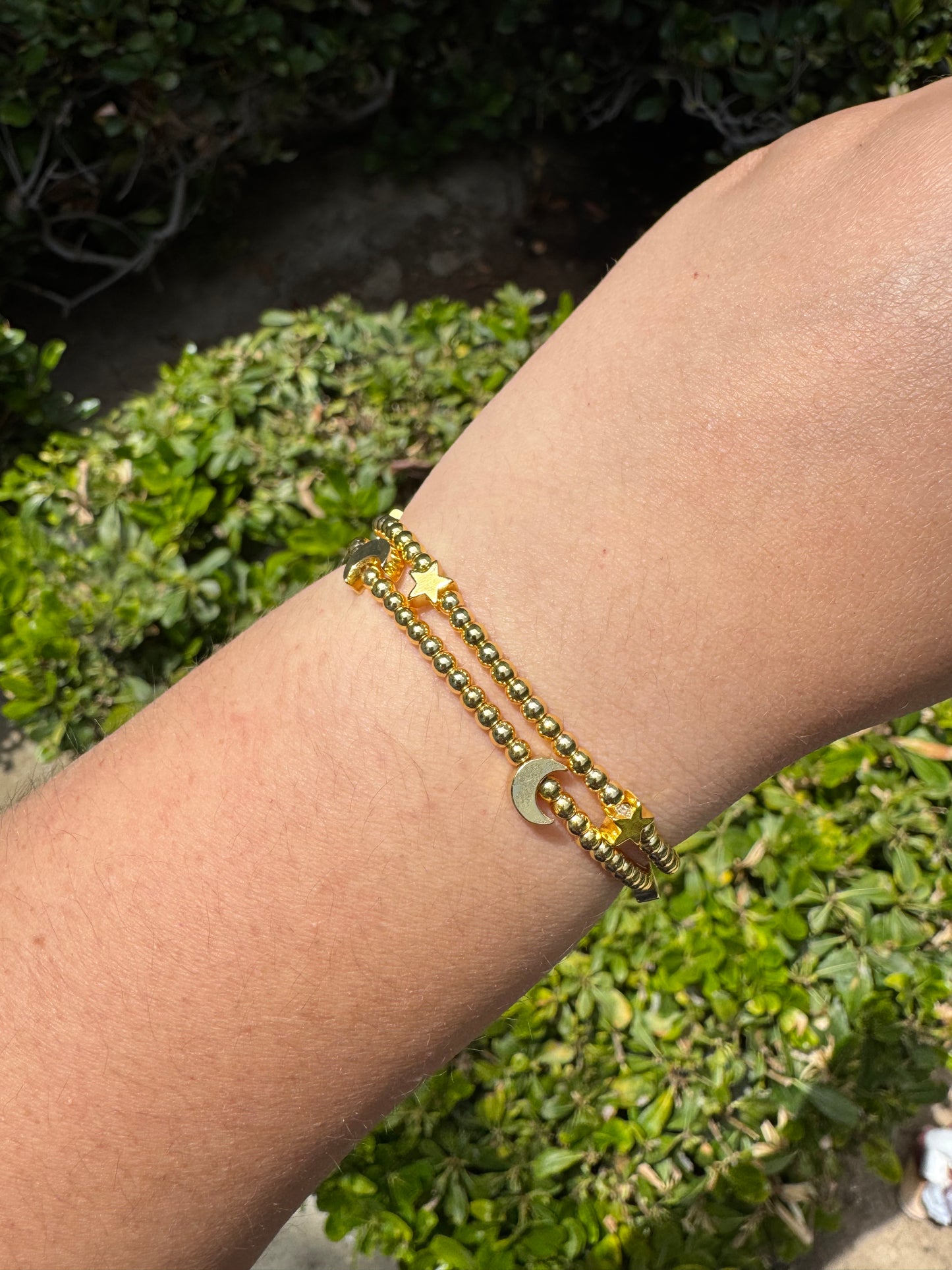 Dainty Gold Star Bracelet