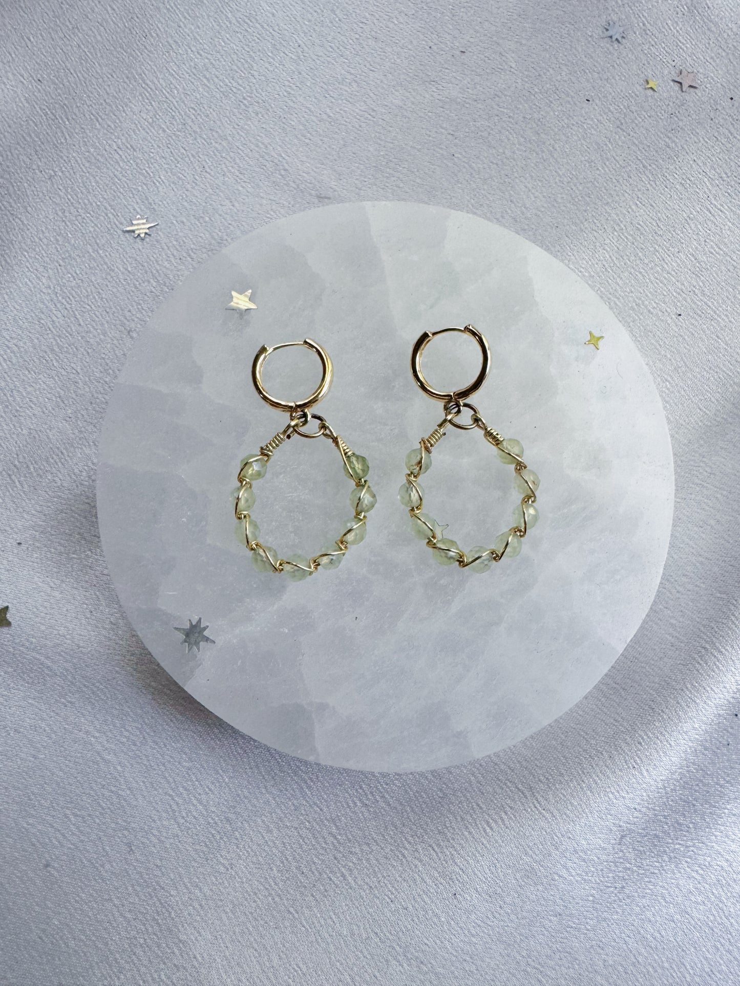 Custom Dainty Braided Earrings