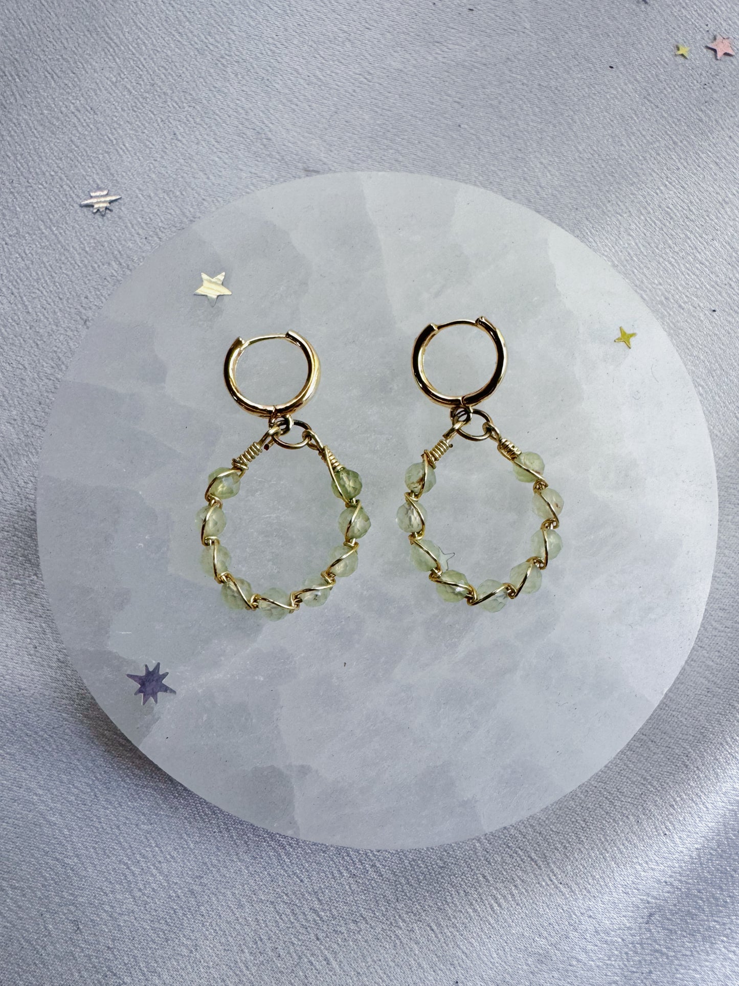 Custom Dainty Braided Earrings