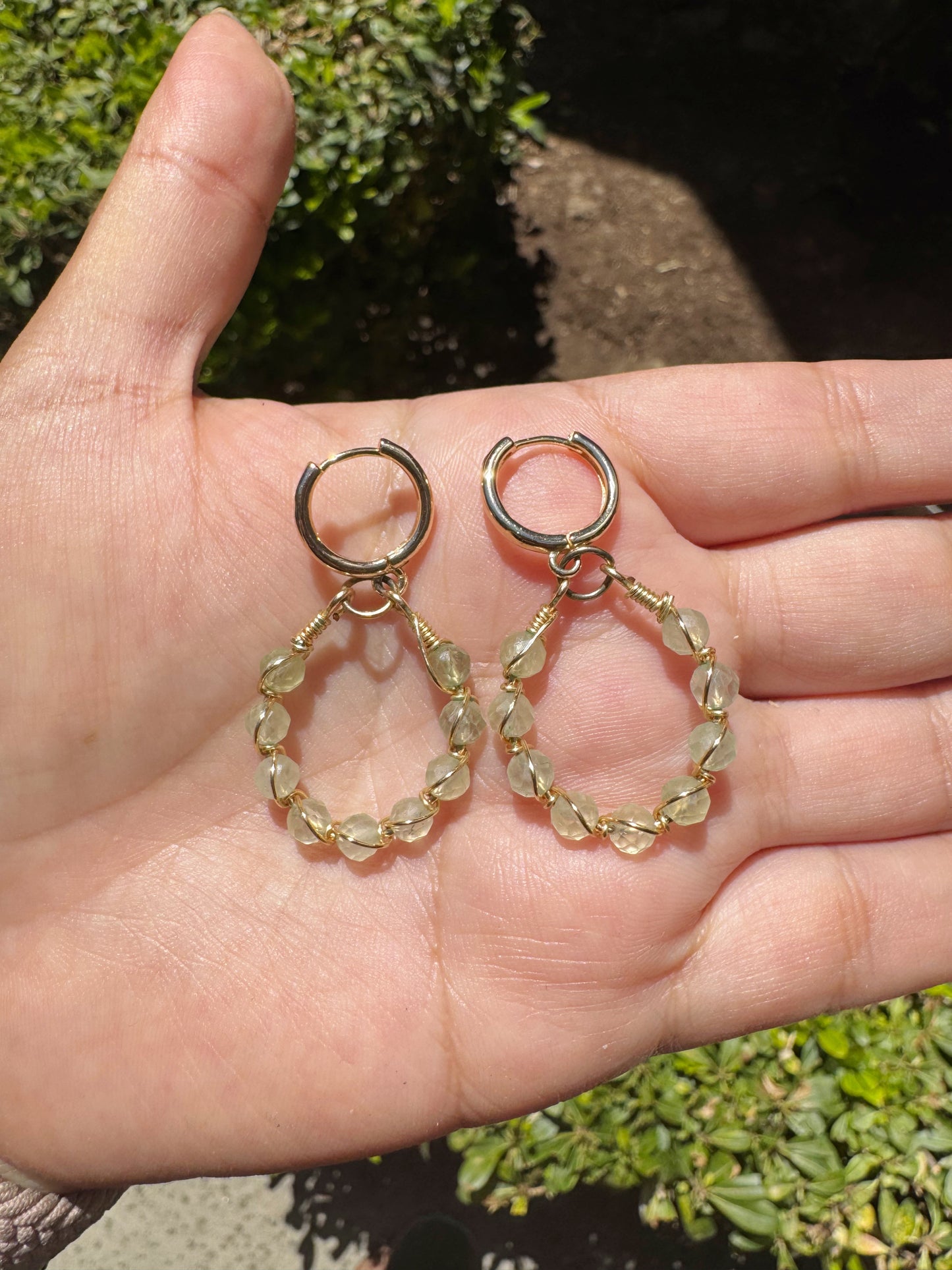 Custom Dainty Braided Earrings