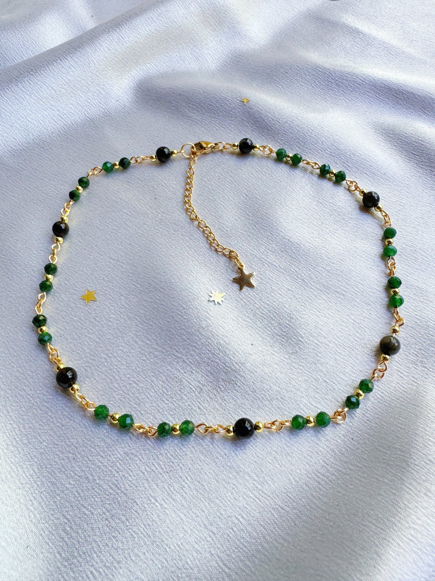 Dainty Gemstone Necklace