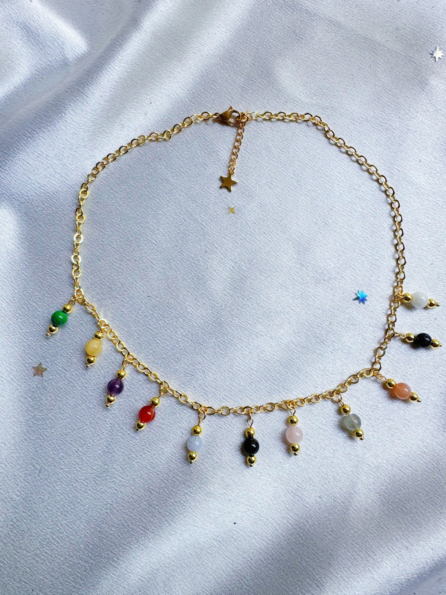 Eras gemstone necklace