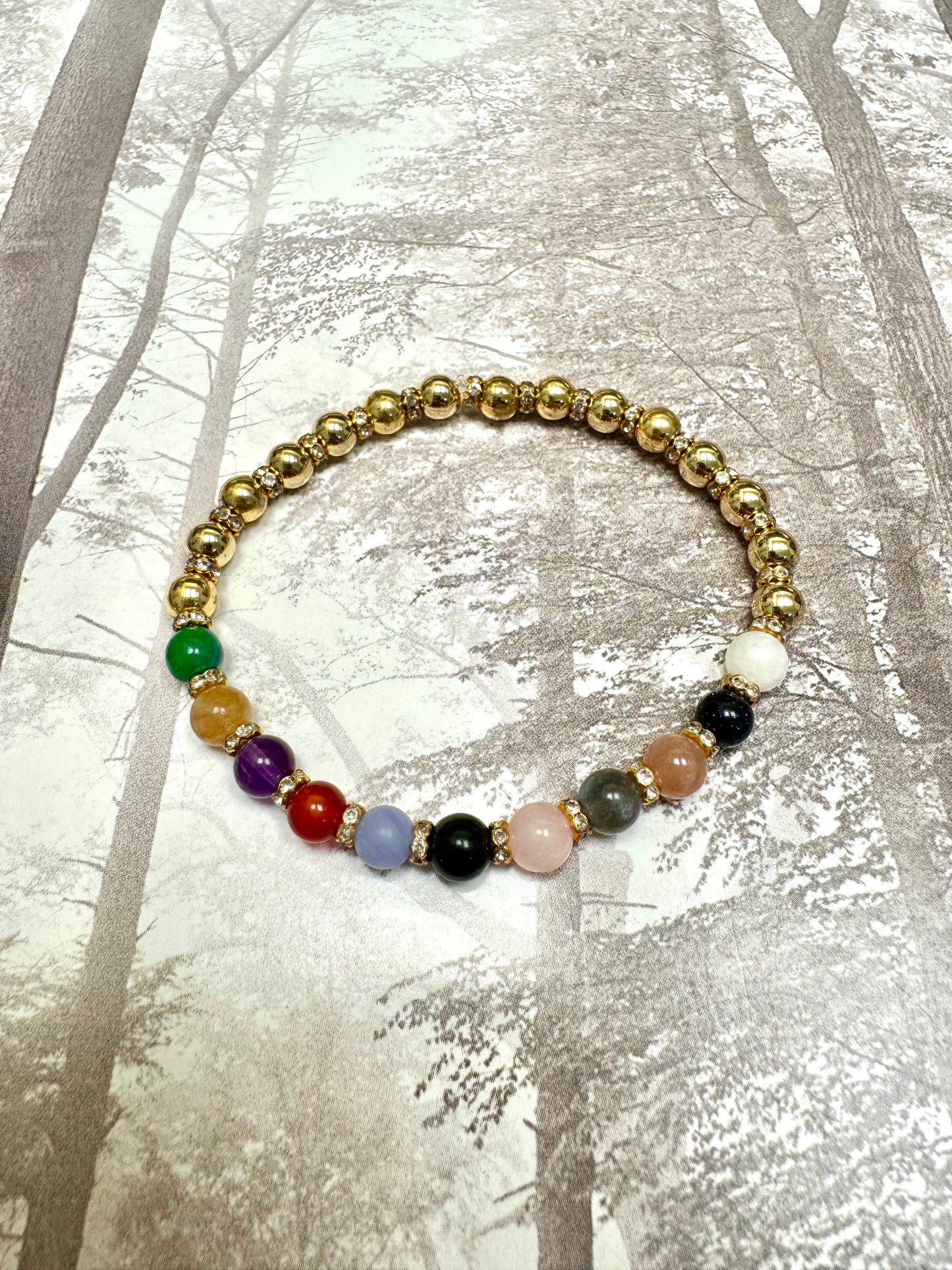 Handmade Eras Tour Gemstone Bracelet