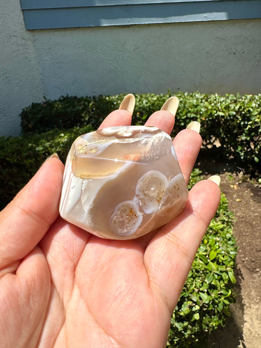 Flower Agate Freeform