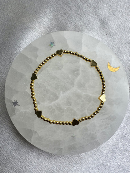 Dainty Love Heart Bracelet