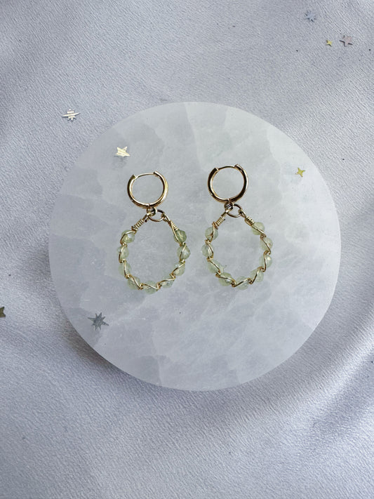 Custom Dainty Braided Earrings