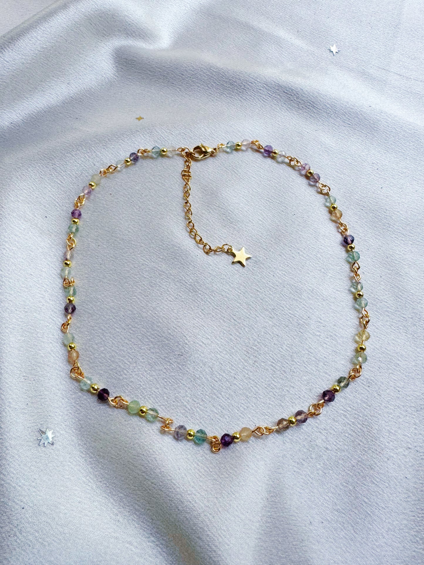 Dainty Gemstone Necklace