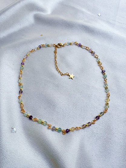 Dainty Gemstone Necklace
