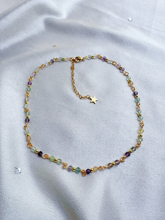 Dainty Gemstone Necklace
