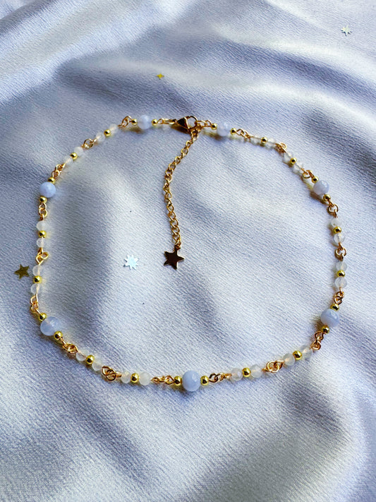 Dainty Gemstone Necklace