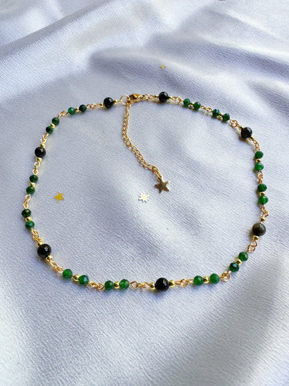 Dainty Gemstone Necklace