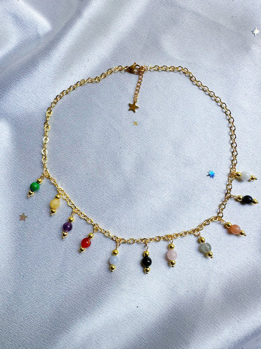 Eras gemstone necklace