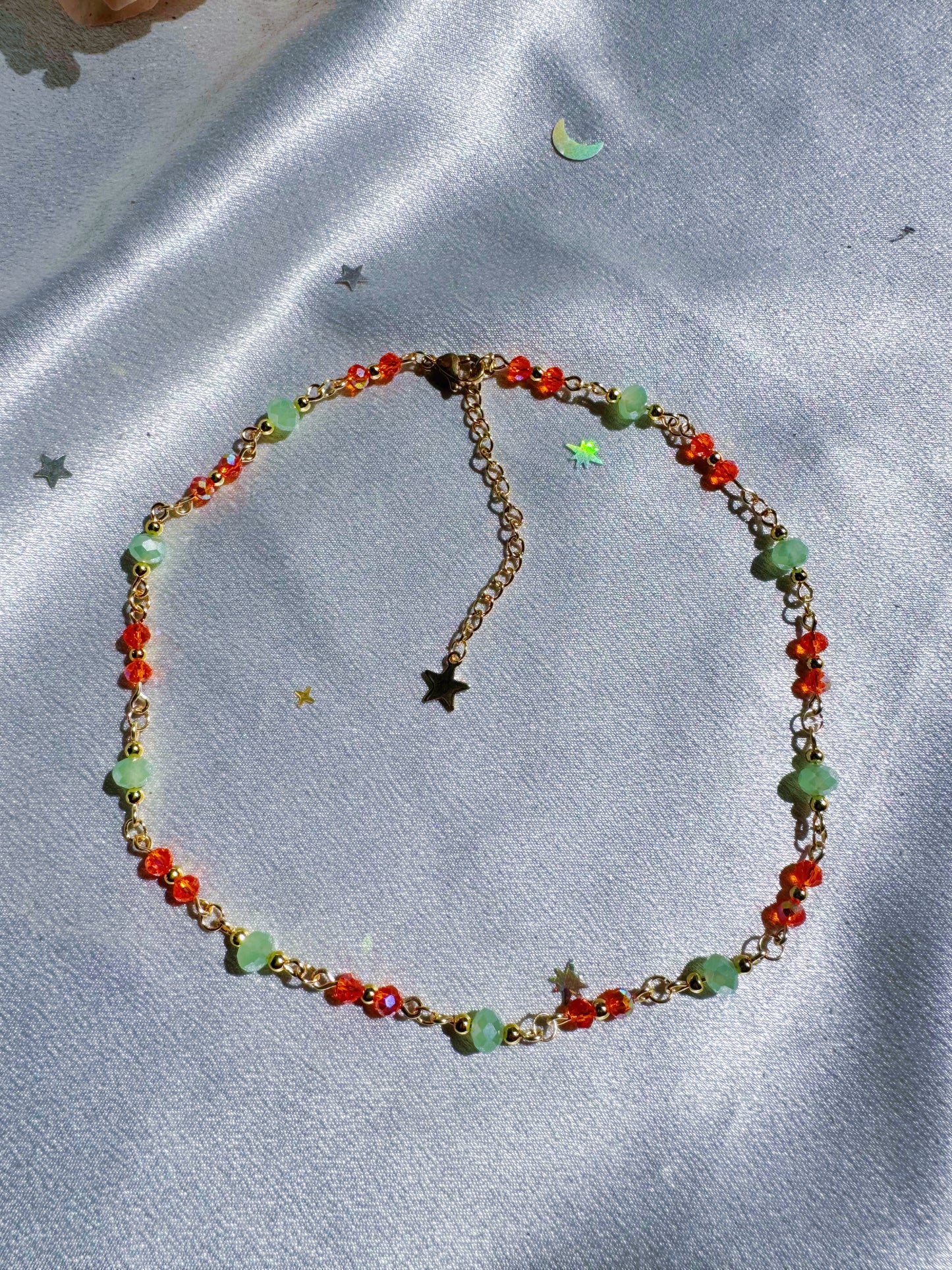 Showgirl dainty necklace