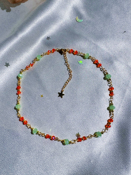 Showgirl dainty necklace