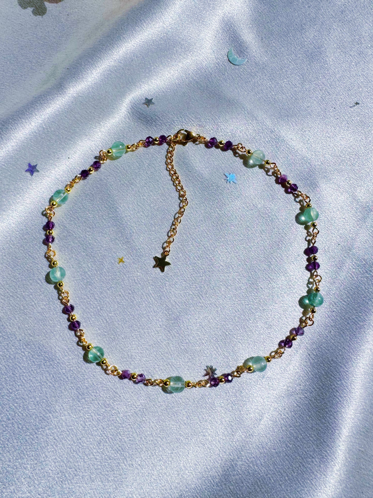 Dainty Gemstone Necklace