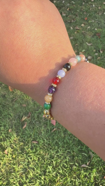 Handmade Eras Tour Gemstone Bracelet