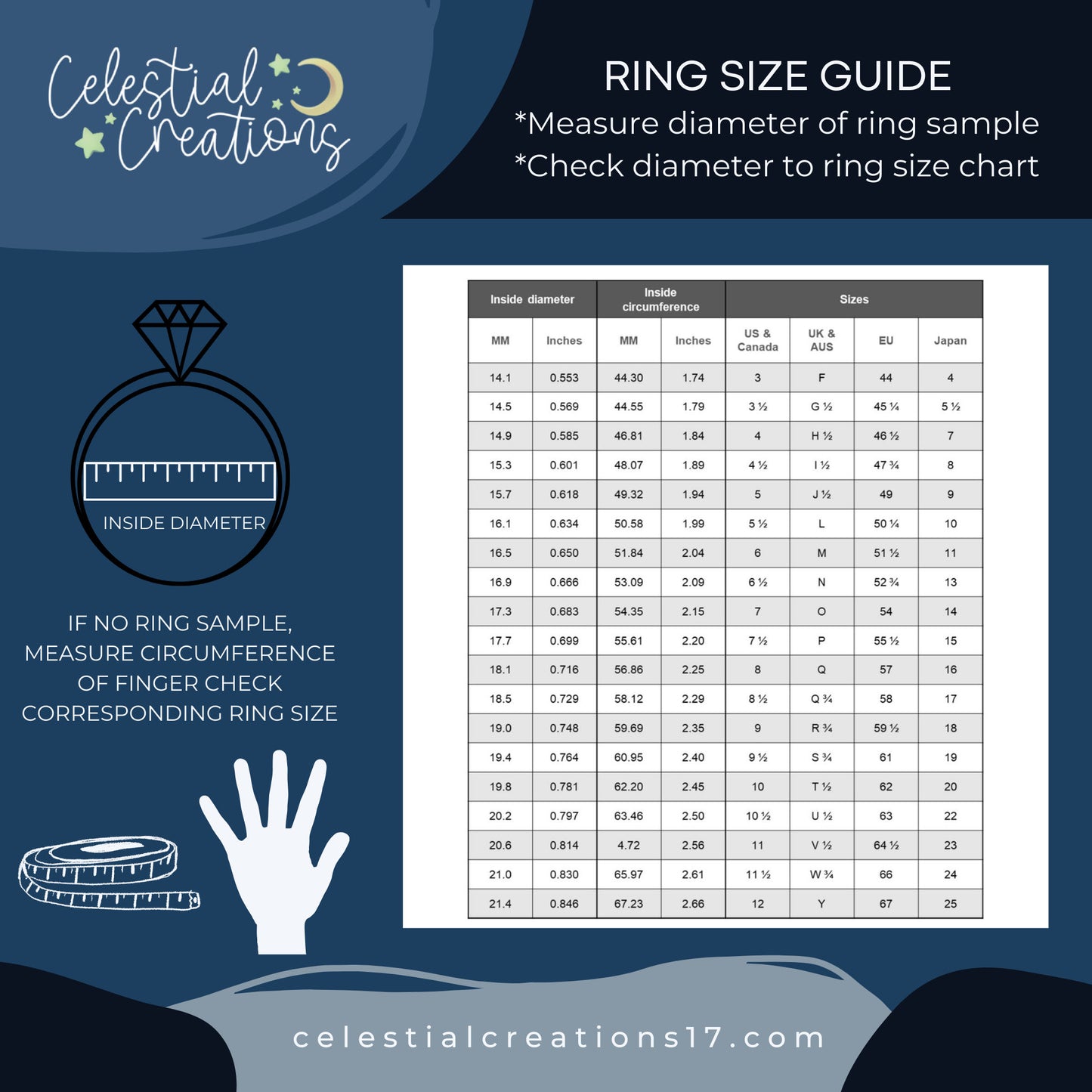 Ring Size Guide